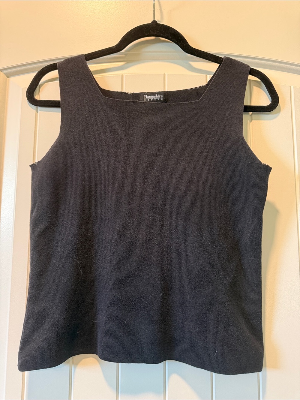 Hampshire Essentials Black Sleeveless Tank Top
